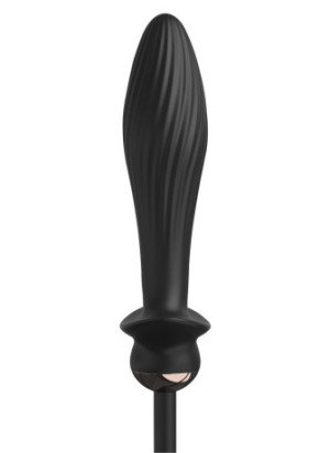 Auto-Throb Inflatable Vibrating Plug